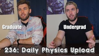 Undergraduate vs Graduate Physics (Joke Video)