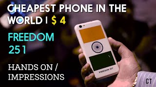 Freedom 251 - The 4 Dollar Smartphone