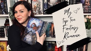 My Top 10 Fantasy Romance Series| including some underrated picks!💕🔥🎀