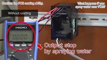 New Omron Power supply S8VK S with Coating