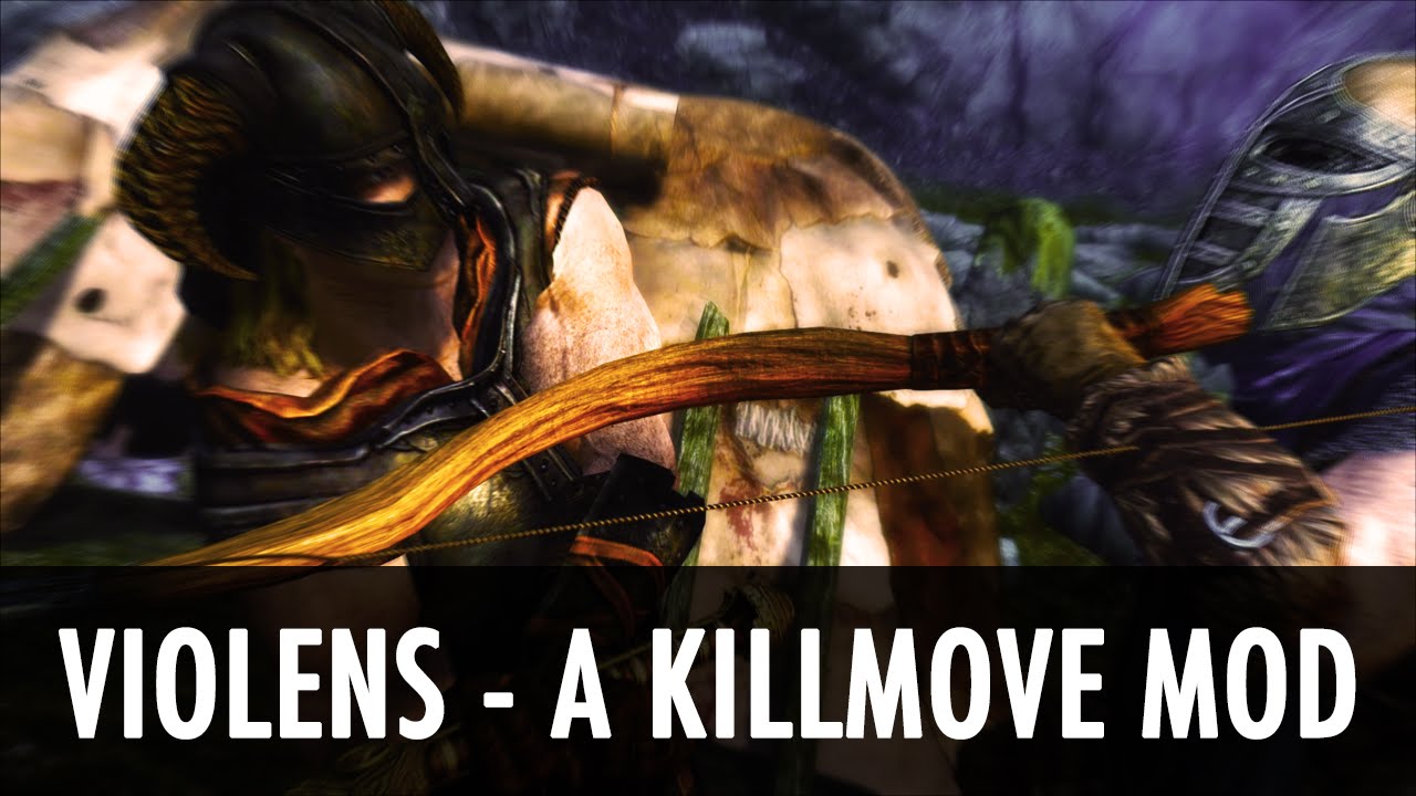 Skyrim Mod Violens A Killmove Mod Youtube