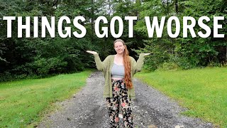 RENO VLOG | major roof leak + 12 hr power outage= the worst day in our house so far