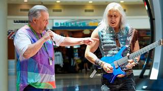 Airport Security Shocks The Crowd With ZZ Top