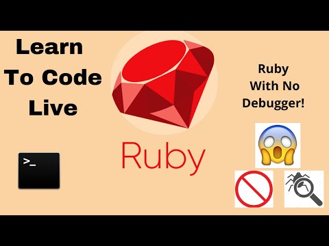 Learn To Code Live Episode 6 - Hangman app in Ruby NO DEBUGGER!