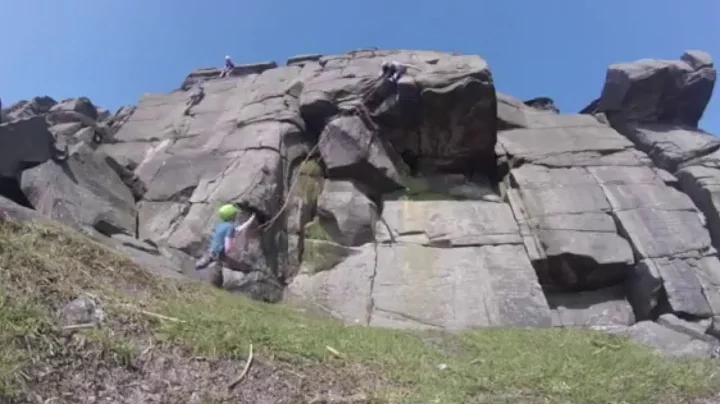 Weekend Whipper: Near Groundfall at Stanage North,...