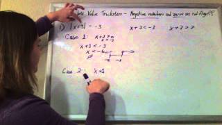 Absolute Value Tricky Cases: No solution and all real numbers further analysis