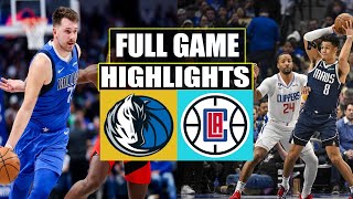 Dallas Mavericks vs Los Angeles Clippers FULL GAME Highlights | Nov.10.11 | 2023 NBA Regular