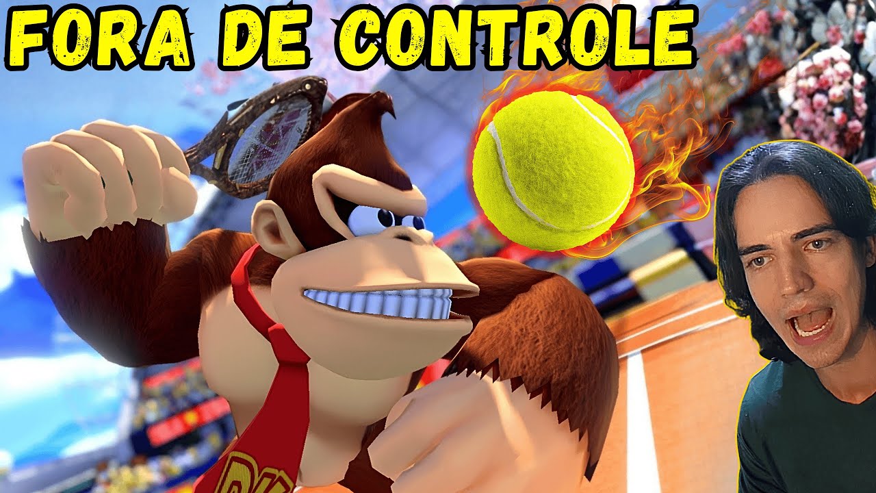 Isso saiu do controle… | Mario Tennis Aces #1