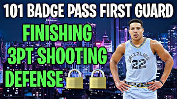 NBA 2K22 NEXT GEN BEST ALL AROUND BUILD (OVERPOWERED 101 BADGE PASS FIRST GUARD BUILD)