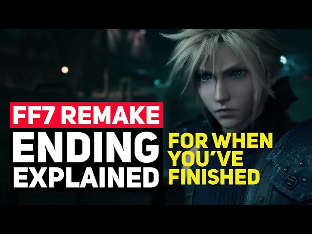 Final Fantasy 7 Remake Ending Explained