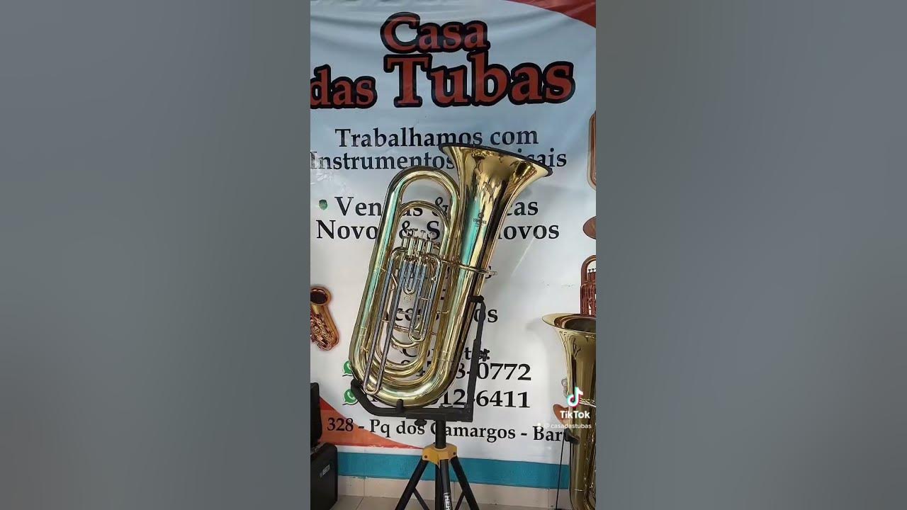 Tuba Yamaha YBB 321 4/4 4 pistos Japan 🇯🇵 Toda original pistos e peças