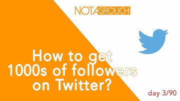 How to Get Tons of Followers on Twitter - [video 03/90]