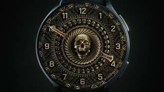 Golden Skulls: The Animated Wear OS Watch Face You Need screenshot 3