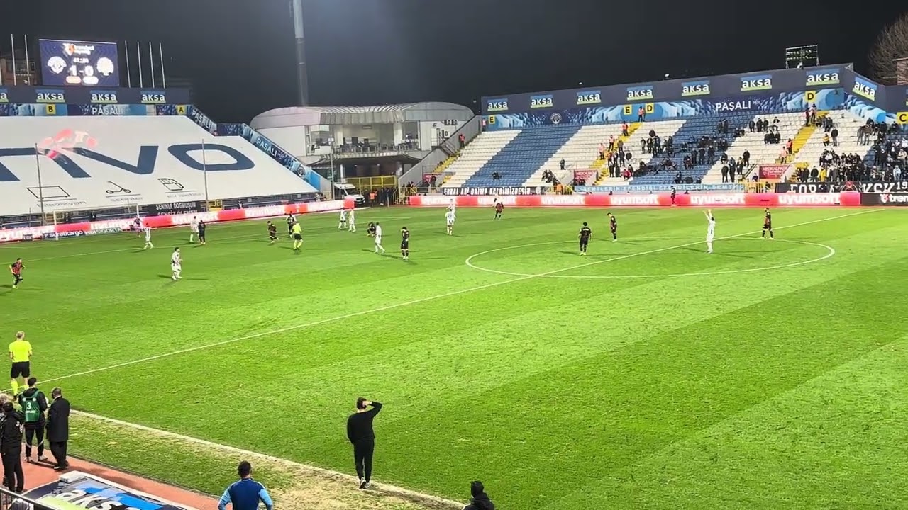 Haliç Derbisi Kasımpaşa -Karagümrük karşılaşması Tribün çekimi 