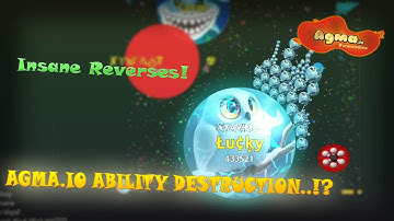 AGMA.IO ABILITY DESTRUCTION #1 [Play with POWERS and BOTS in Agma.io]