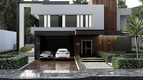 Unreal Engine 5.2 Modern Villa (walk simulation)