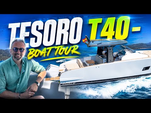 €600,000 Tesoro T40 Boat Tour - Cruising in Göcek with the Spanish manufacturer's star model #ad