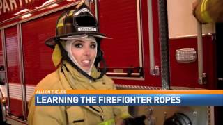 Alli on the Job - Firefighter with the Leander Fire Department