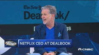 Details Here's what Netflix CEO Reed Hasting had to say at The New York Times' Dealbook conference News