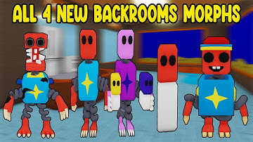 How To Find ALL 4 NEW BOXY BOO BACKROOM MORPHS! (POPPY PLAYTIME CHAPTER 3)