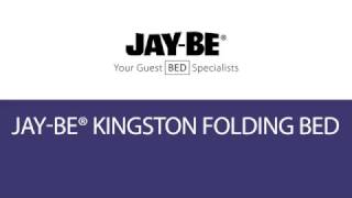 JAY-BE Kingston Single Folding Bed with Contract Mattress | Deconti UK