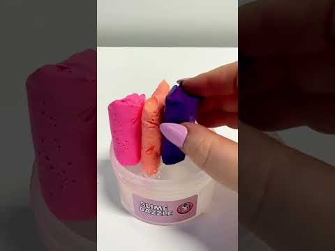 Satisfying clear slime and clay compilation #slime #asmr #slimeasmr #satisfying #slimevideo