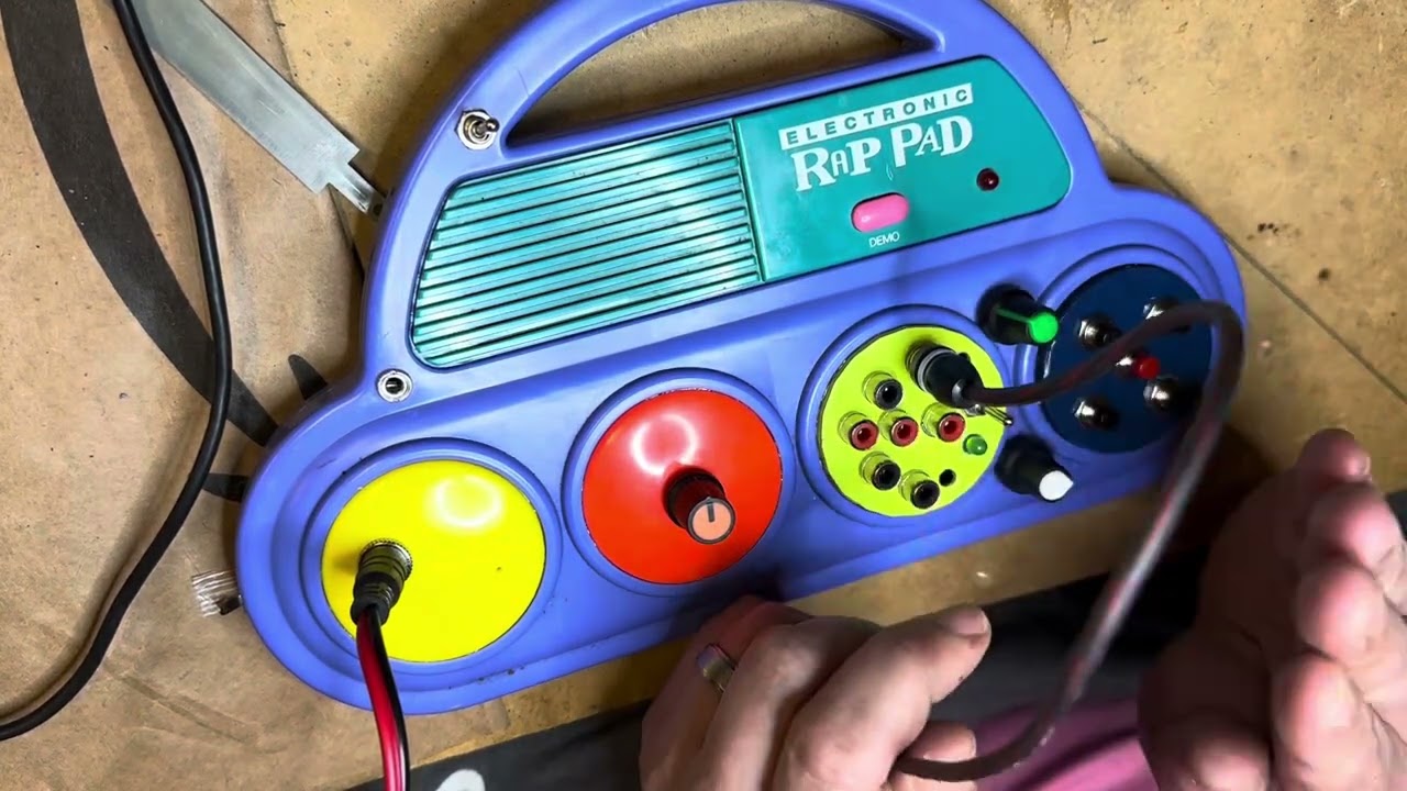 Circuit Bent 1990 “Electronic Rap Pad”