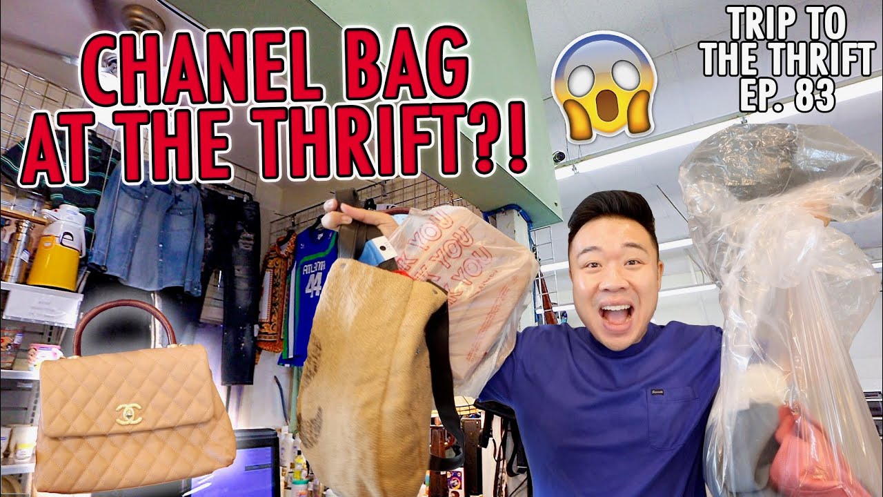 CHANEL BAG at the Thrift?! Trip to the Thrift Ep 83 