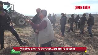 Çorumda Genelev Yikiminda Gergi̇nli̇k