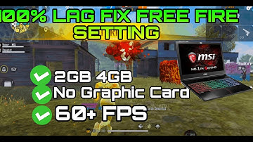 How To Fix Lag In Free Fire On Msi App Player (2023) Bluestack 5 + Msi app player lag fix 2gb 4gb