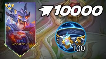 CLINT FIRST ITEM THUNDERBELT IS TOO TANKY IN LATEGAME!!😱 | CLINT BEST BUILD FOR 2024! (100% BROKEN!)