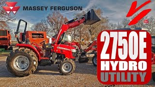 Massey Ferguson 2750E Hydrostat Utility Tractor (48.8 Engine/ 39.0 PTO HP)