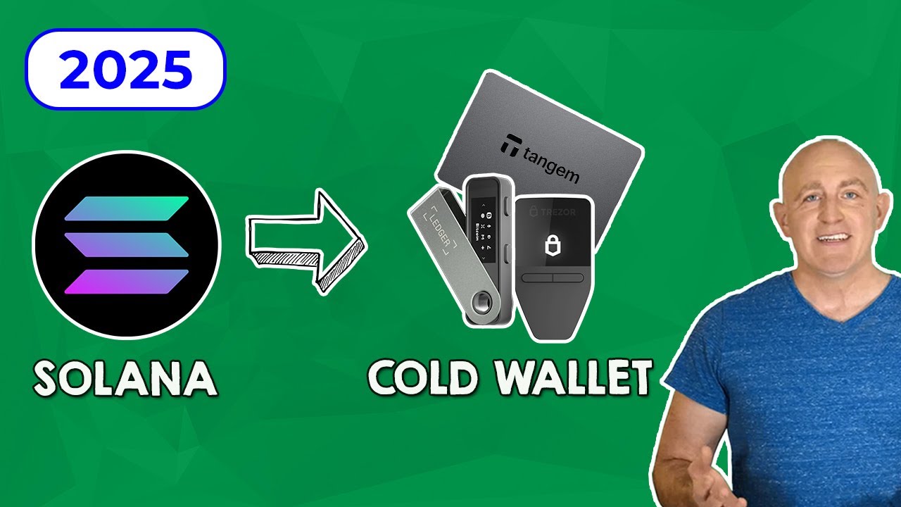 How to Send SOLANA to Cold Wallet (Trezor / Tangem / Ledger Nano)