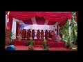 Atraksi angklung SD Pemuda Bangsa dalam rangka peresmian kampung KB Kelurahan Jatimulya Kota Depok