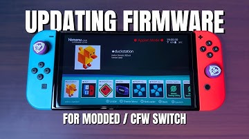 Updating Firmware for Modded / CFW Switch (PLUS Atmosphere & Hekate) | How to Update Modded Switch