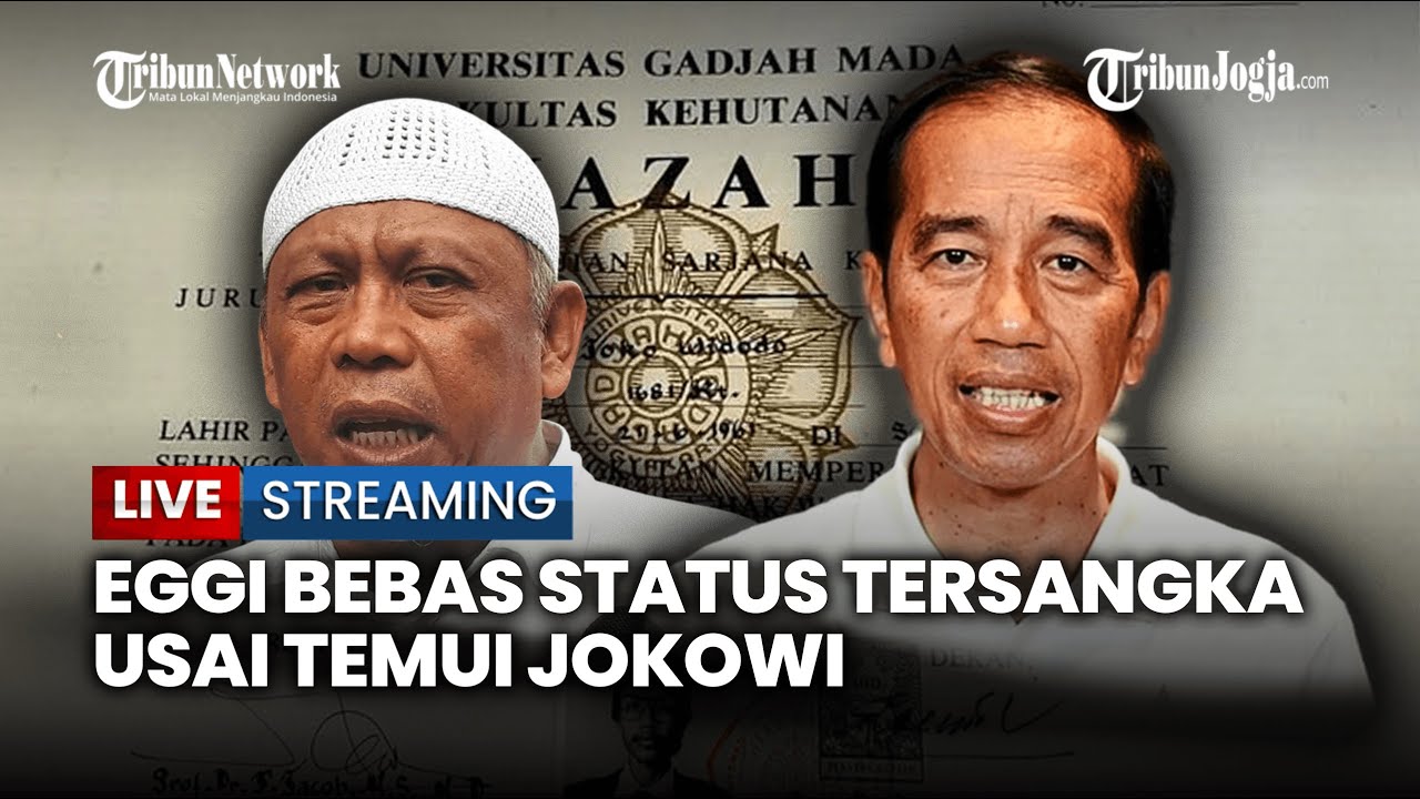 🔴 USAI BERTEMU JOKOWI, STATUS TERSANGKA EGGI SUDJANA GUGUR, ROY SURYO MASIH DIPROSES