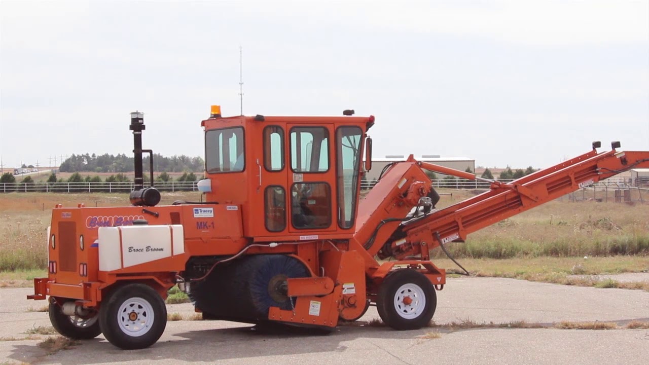 MK1 Broce Broom Transfer Sweeper Training Video YouTube