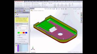 SolidWorks 2013 Mold Design Tutorials - Working with Undercut Analysis (#05)