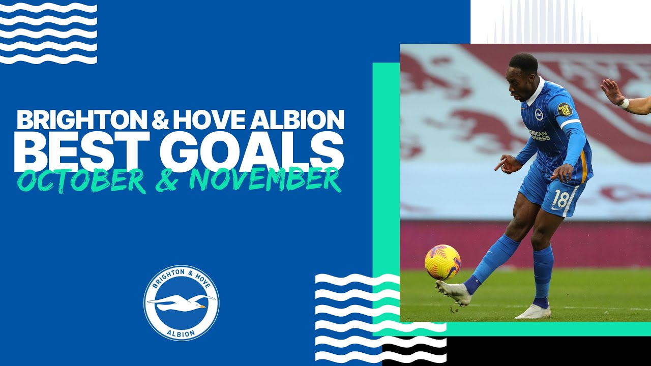 Best Brighton & Hove Albion Goals October and November YouTube