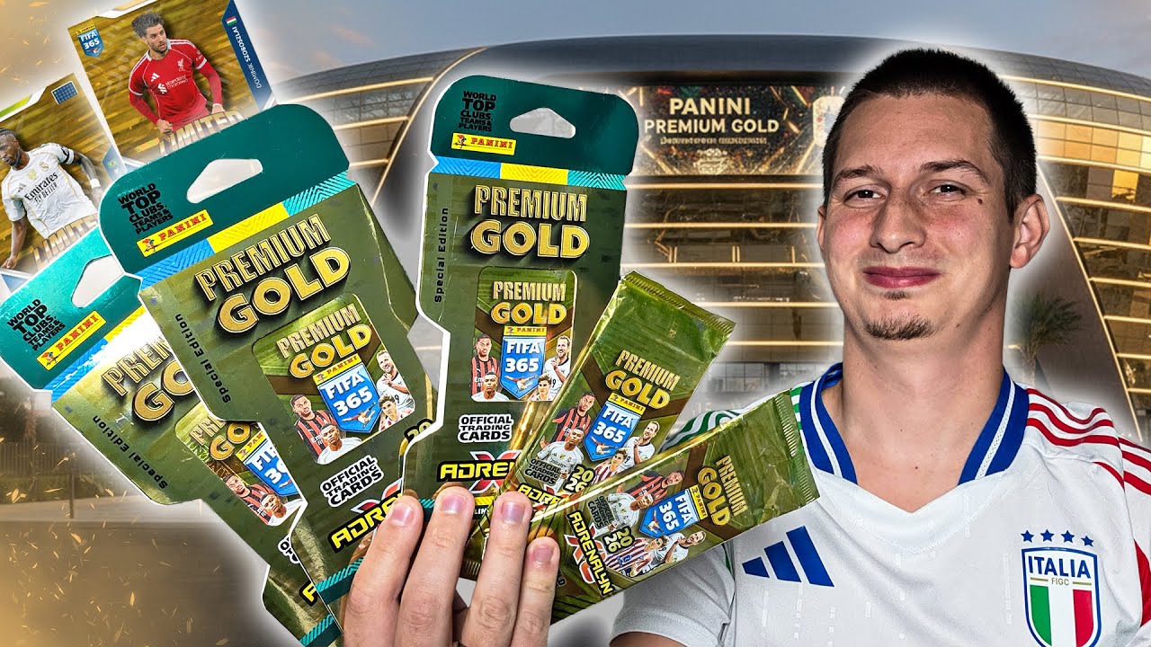 Panini Adrenalyn XL FIFA 365 2026 | Tripla Prémium Gold Bontás