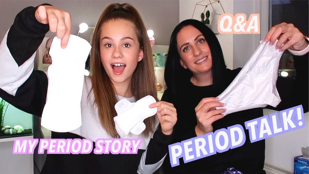 Period Talk, My Period Story & Answering Your Questions! With Mum
