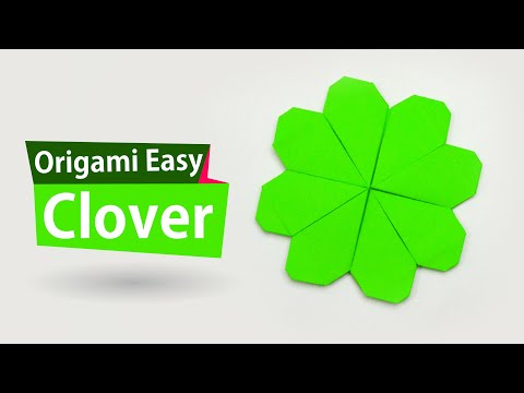 Yonca Origami Eğitimi - How to make Clover Origami Tutorial?