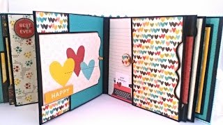 We are family ( Simple stories ) mini scrapbook album