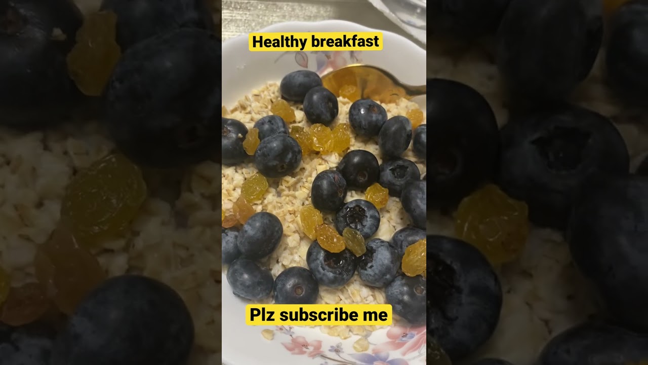 Healthy breakfast YouTube