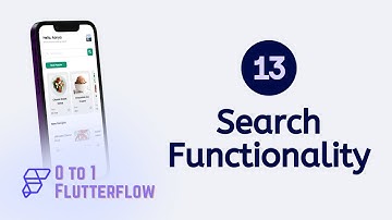 Ch.13 | 0 to 1 Flutterflow: Building a Search Functionality