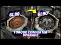 6l90 torque converter install in an 6l80 transmission  silverado sierra tahoe suburban yukon