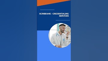 Scribe4Me - Credentialing Services #credentialingservices #credentialing #usa #usadoctors