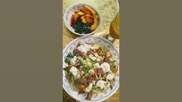 HEALTHY SALAD LUNCH | #shorts