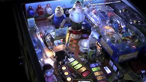 Family Guy Pinball w Backbox LEDs from CoinTaker.com