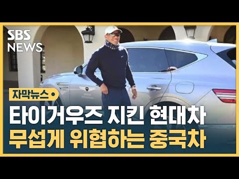   타이거우즈 지킨 현대차 무섭게 위협하는 중국차 자막뉴스 SBS